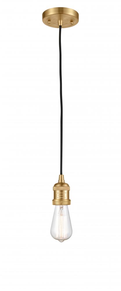 Bare Bulb 1 Light Mini Pendant