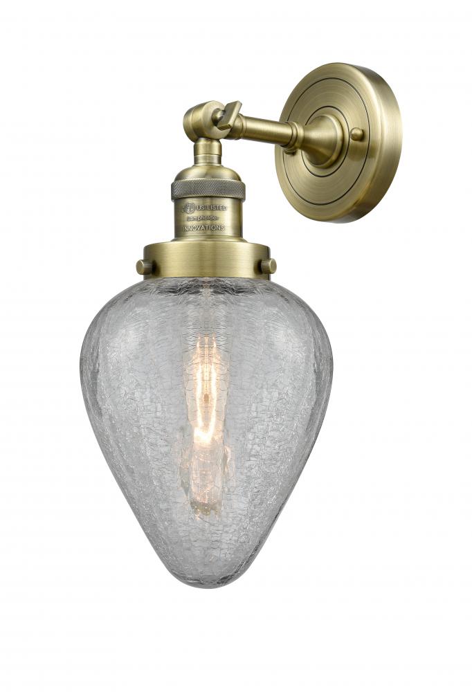 Geneseo - 1 Light - 7 inch - Antique Brass - Adjustable Sconce