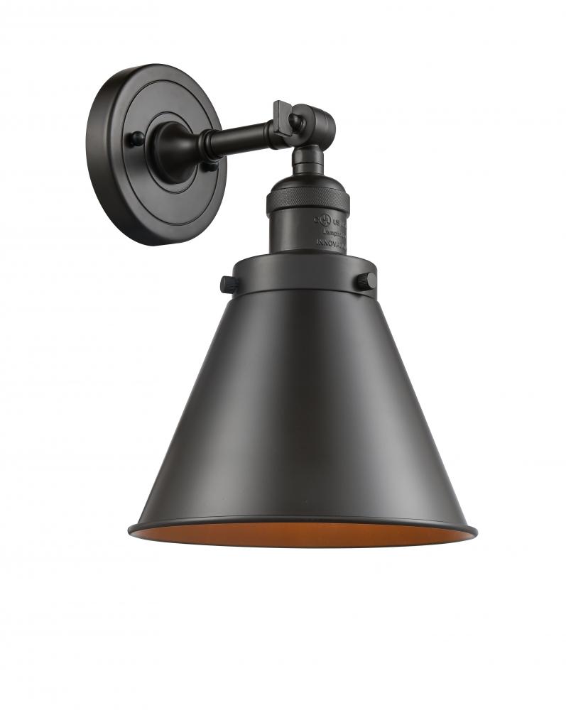 Appalachian - 1 Light - 8 inch - Oil Rubbed Bronze - Adjustable Sconce