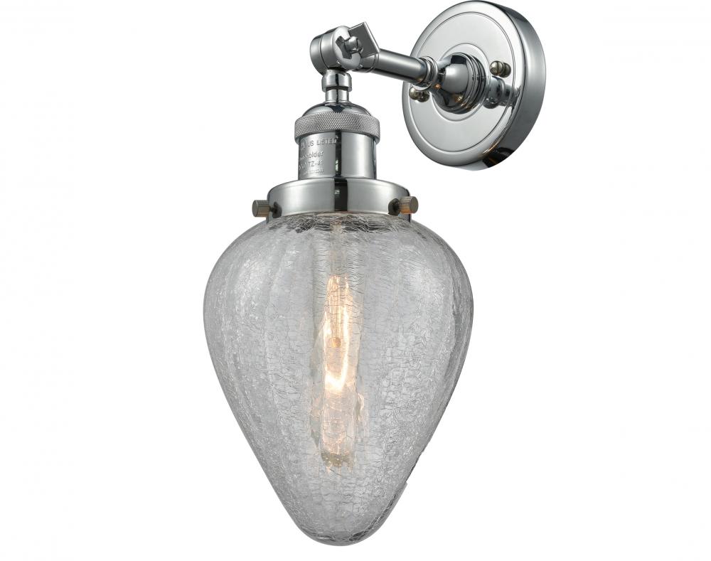 Geneseo - 1 Light - 7 inch - Polished Chrome - Adjustable Sconce