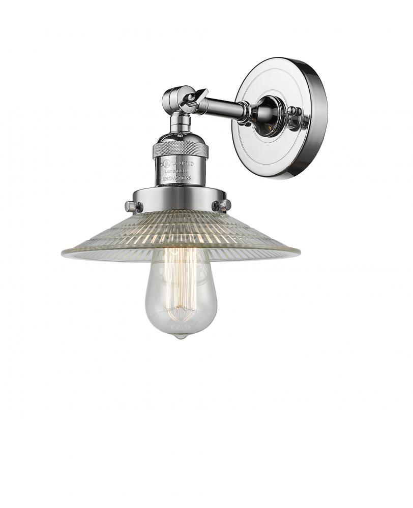 Halophane - 1 Light - 9 inch - Polished Chrome - Adjustable Sconce