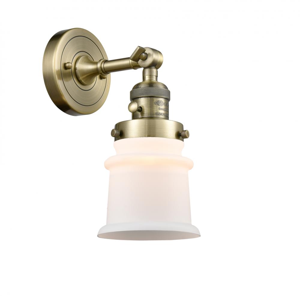 Canton - 1 Light - 5 inch - Antique Brass - Sconce