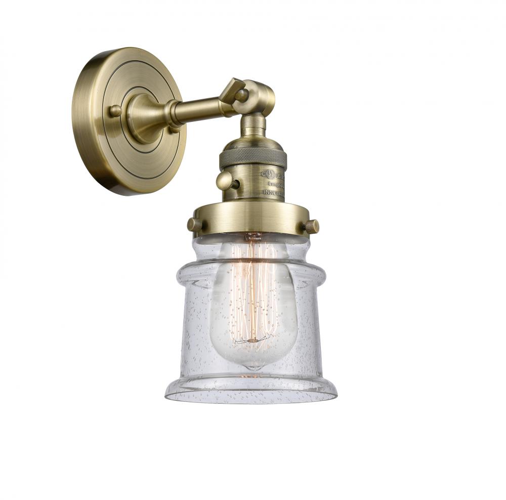 Canton - 1 Light - 5 inch - Antique Brass - Sconce