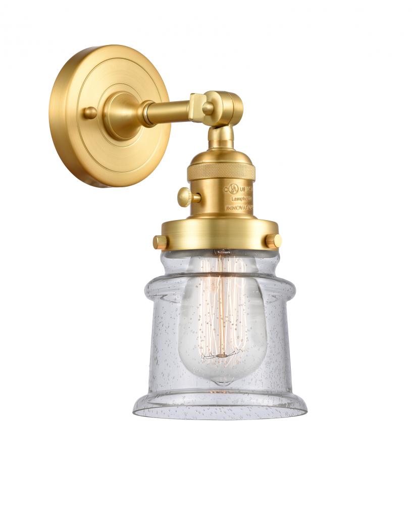 Canton - 1 Light - 5 inch - Satin Gold - Sconce