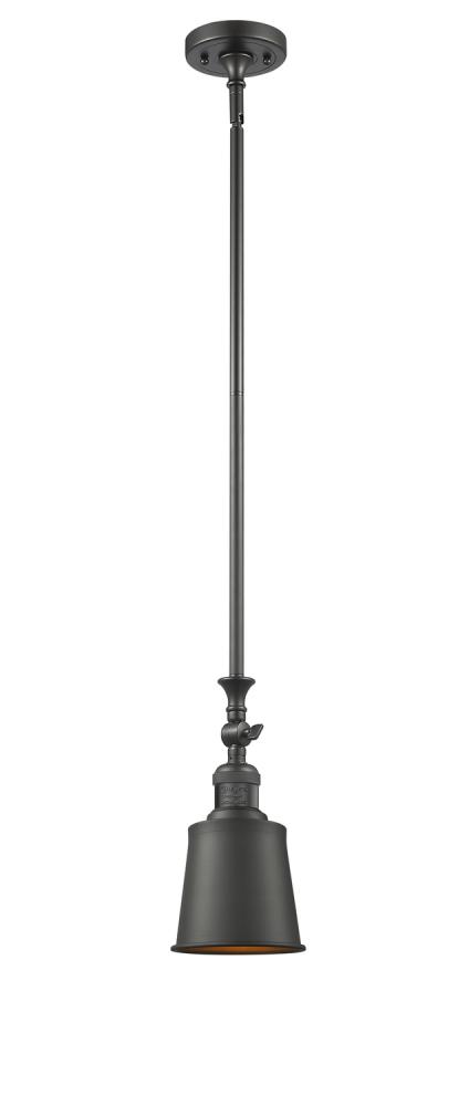 Addison - 1 Light - 5 inch - Oil Rubbed Bronze - Stem Hung - Mini Pendant