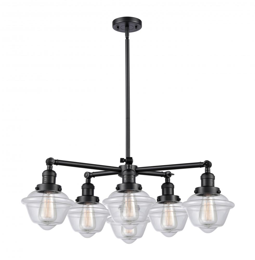 Small Oxford 6 Light Chandelier