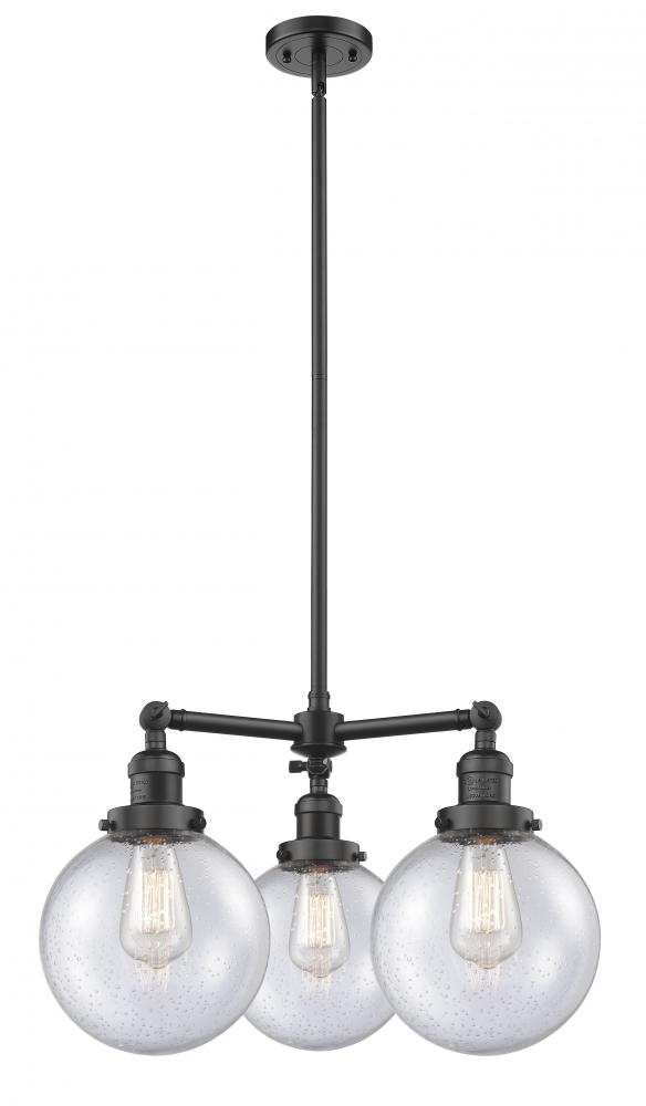 Beacon - 3 Light - 22 inch - Oil Rubbed Bronze - Stem Hung - Chandelier