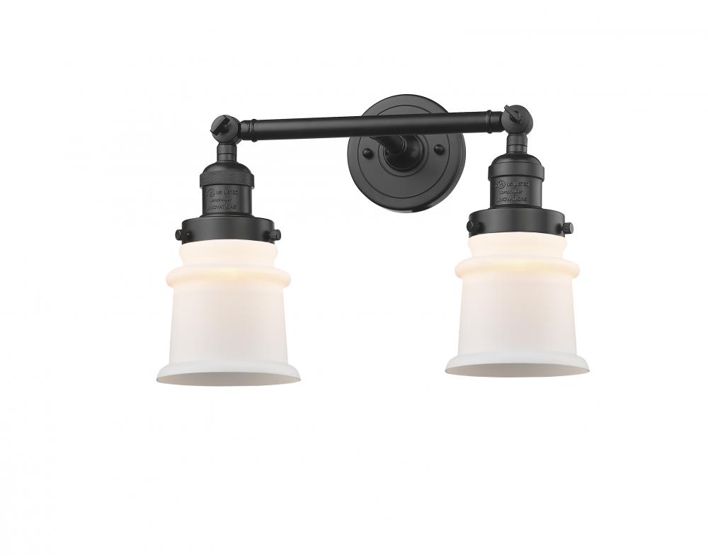 Canton - 2 Light - 17 inch - Oil Rubbed Bronze - Adjustable Bath Vanity Light