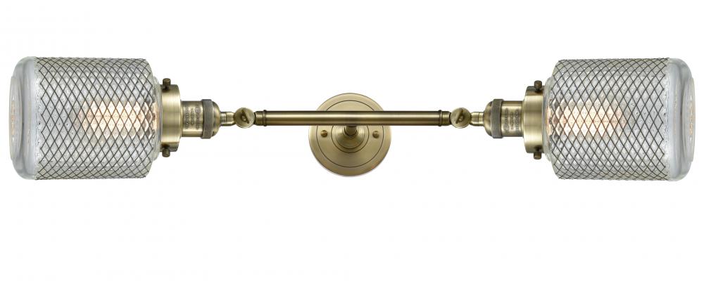 Stanton - 2 Light - 6 inch - Matte Black - Adjustable Bath Vanity Light