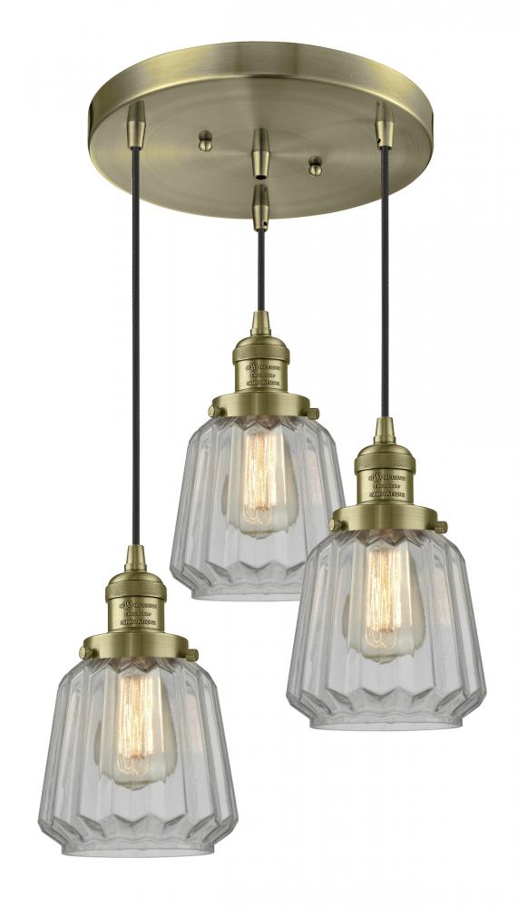 Chatham 3 Light Multi-Pendant