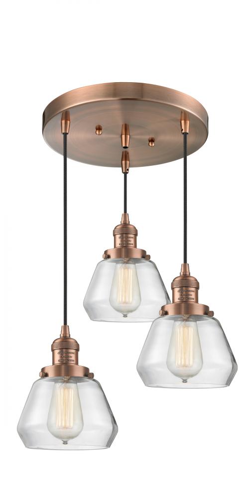 Fulton 3 Light Multi-Pendant
