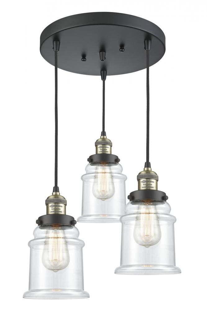 Canton 3 Light Multi-Pendant