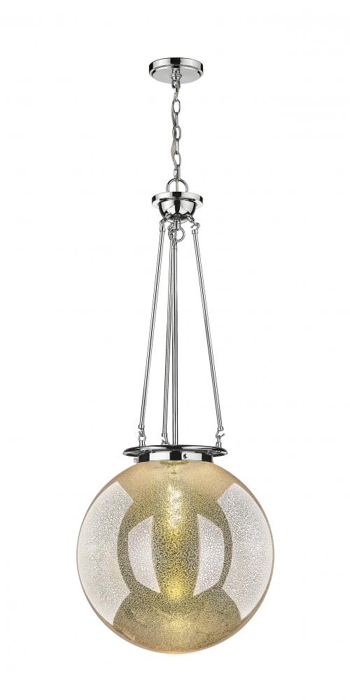 Beacon - 1 Light - 18 inch - Polished Chrome - Chain Hung - Pendant