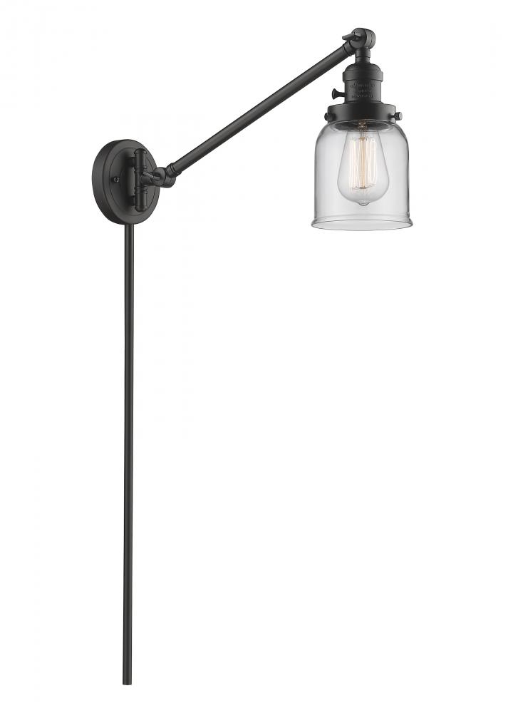 Bell - 1 Light - 8 inch - Oil Rubbed Bronze -Adjustable Swing Arm