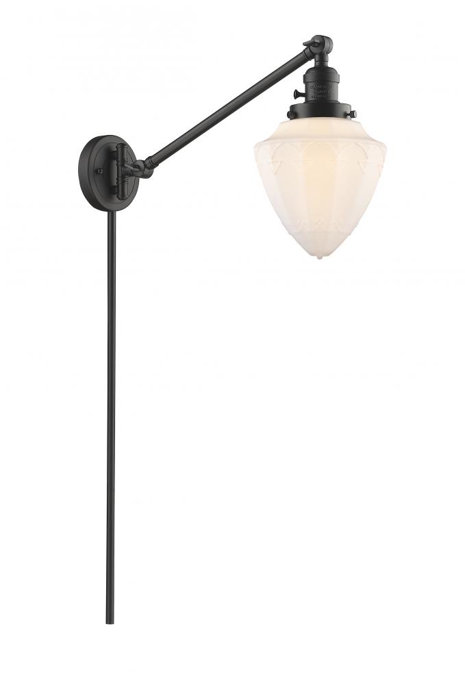 Bullet - 1 Light - 7 inch - Oil Rubbed Bronze -Adjustable Swing Arm