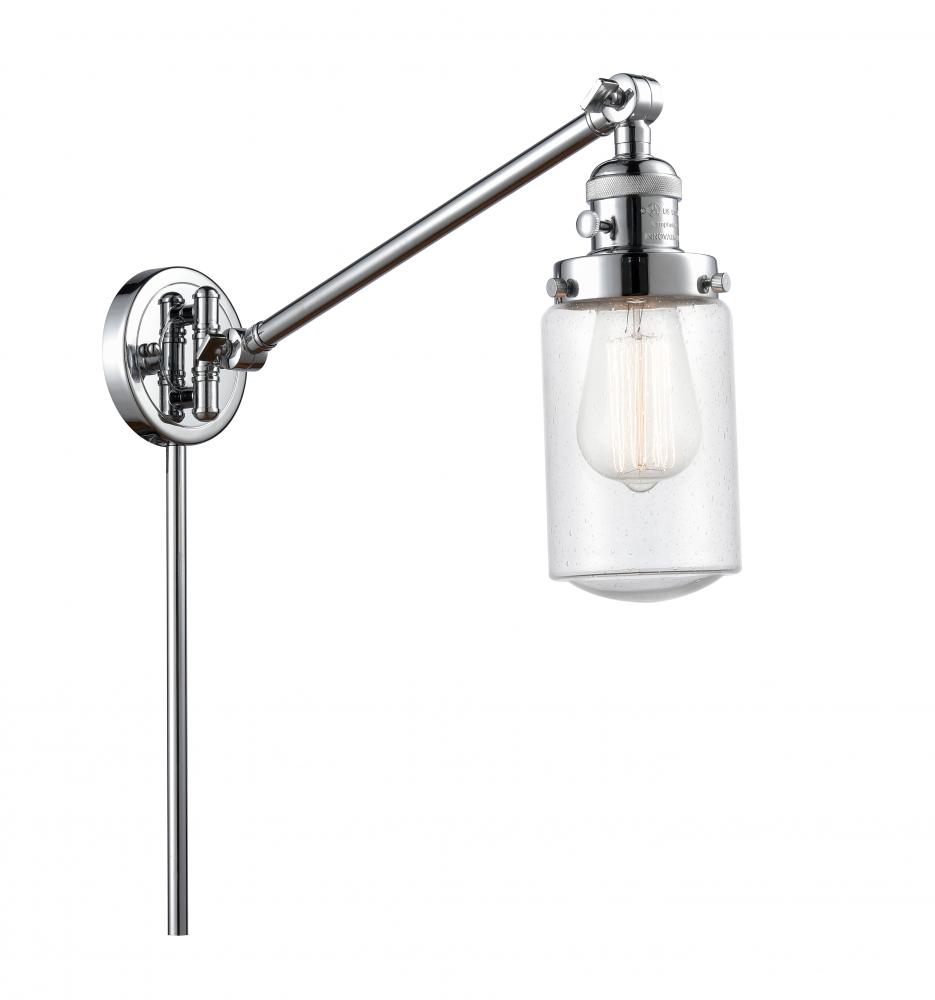 Dover - 1 Light - 5 inch - Polished Chrome -Adjustable Swing Arm