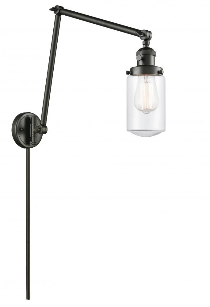 Dover - 1 Light - 5 inch - Oil Rubbed Bronze -Adjustable Swing Arm