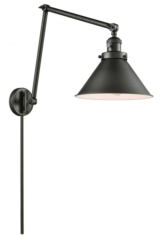 Briarcliff - 1 Light - 10 inch - Oil Rubbed Bronze - Swing Arm