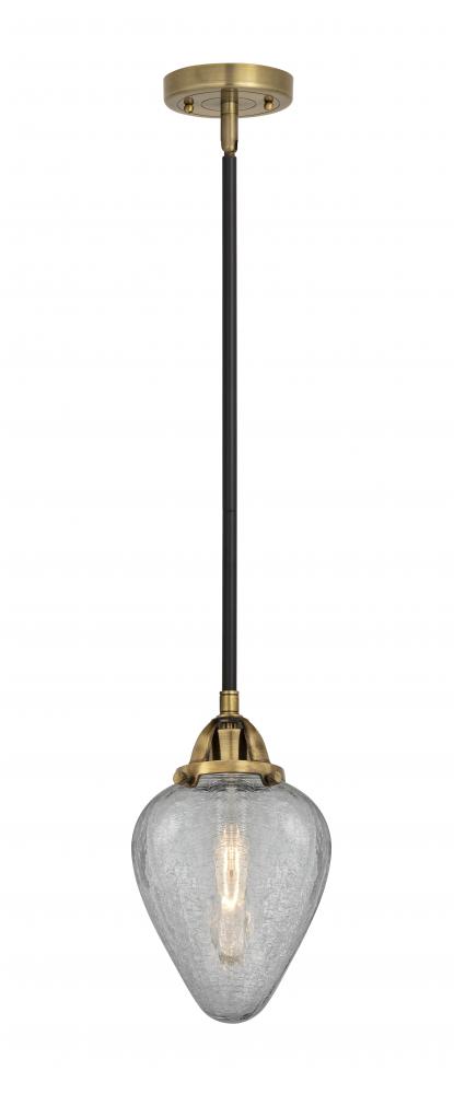 Geneseo - 1 Light - 7 inch - Black Antique Brass - Cord hung - Mini Pendant