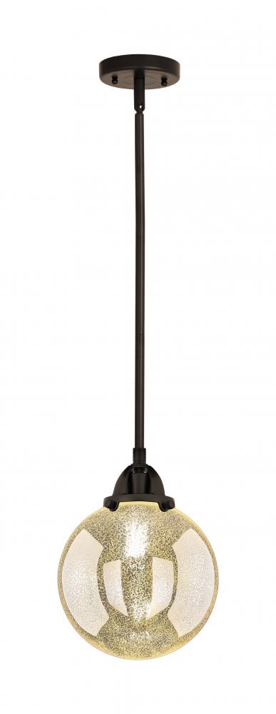 Beacon - 1 Light - 8 inch - Oil Rubbed Bronze - Stem hung - Mini Pendant