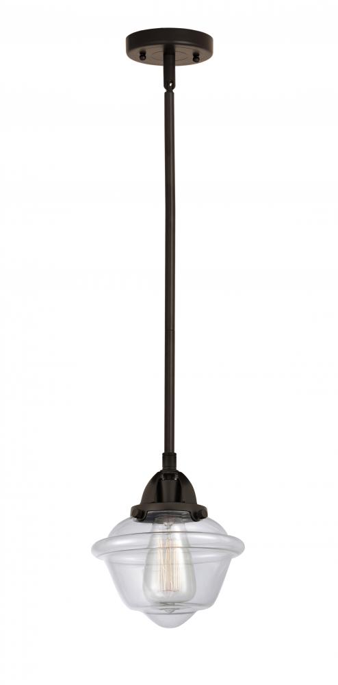 Oxford - 1 Light - 8 inch - Oil Rubbed Bronze - Cord hung - Mini Pendant