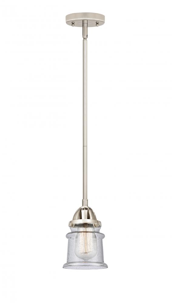 Canton - 1 Light - 5 inch - Polished Nickel - Cord hung - Mini Pendant