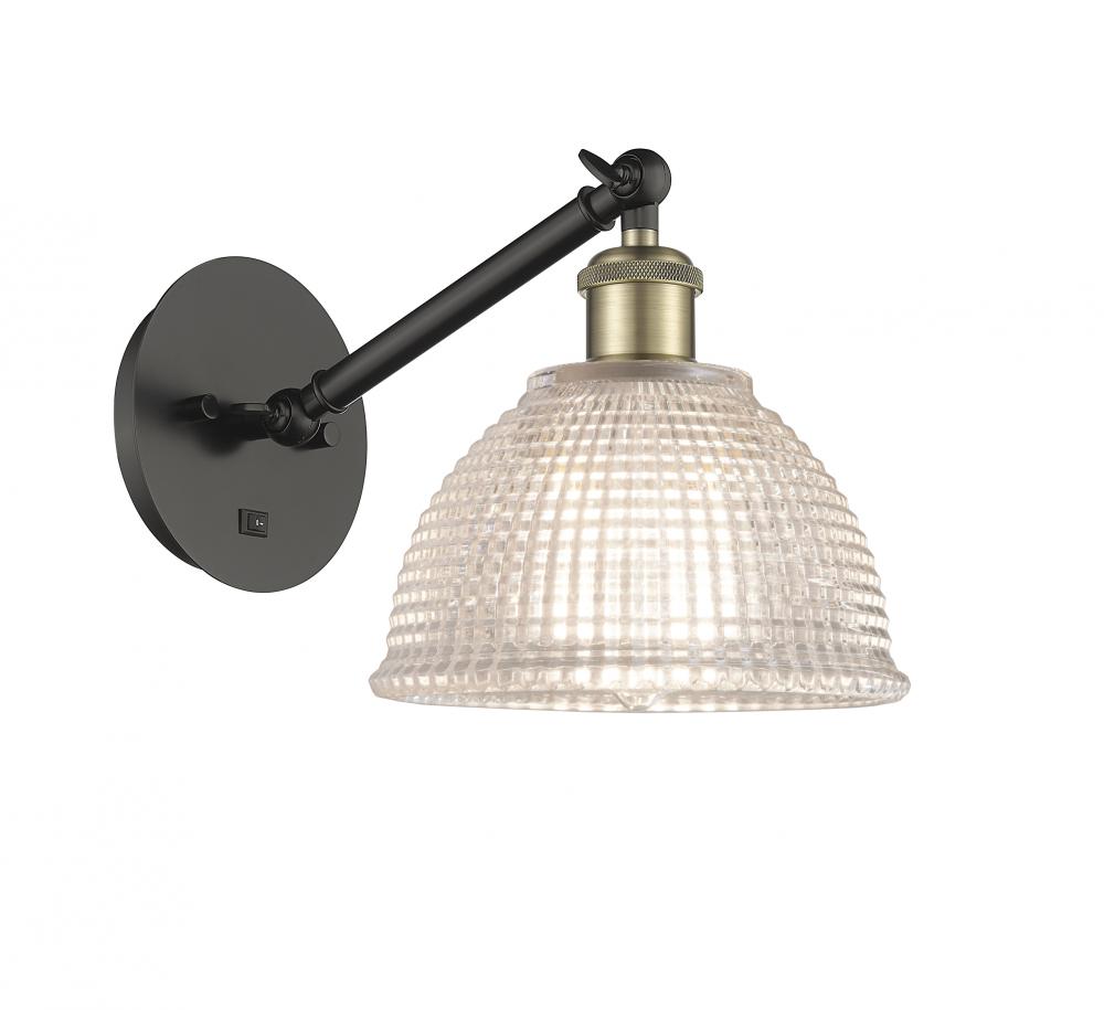 Arietta - 1 Light - 8 inch - Black Antique Brass - Adjustable Sconce