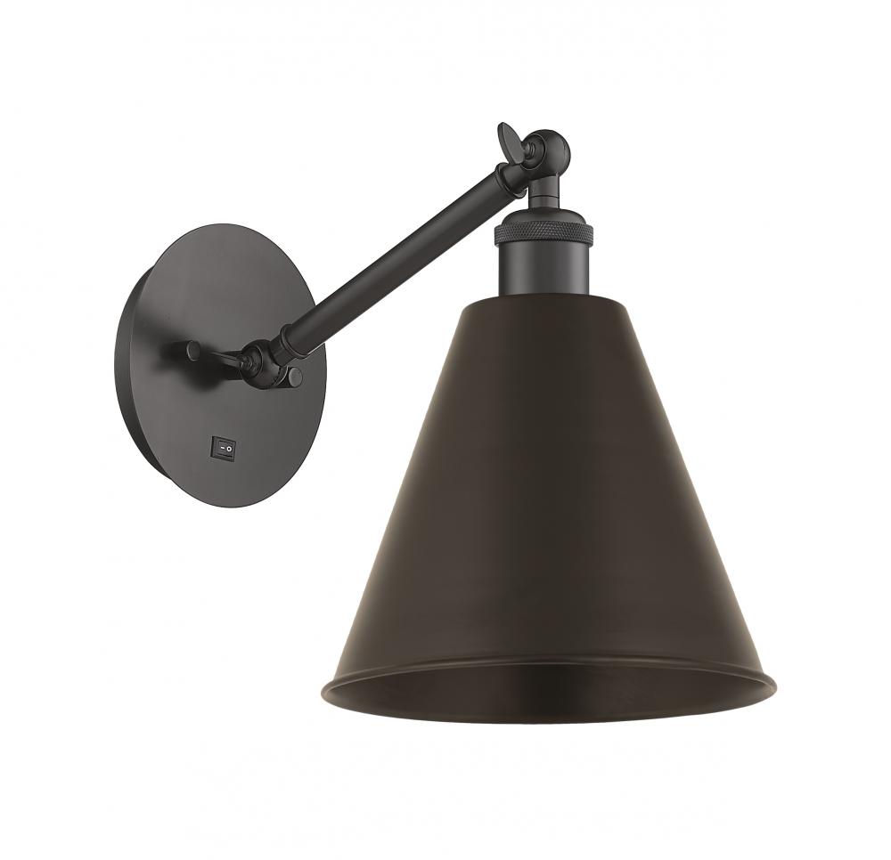 Berkshire - 1 Light - 8 inch - Oil Rubbed Bronze - Adjustable Sconce