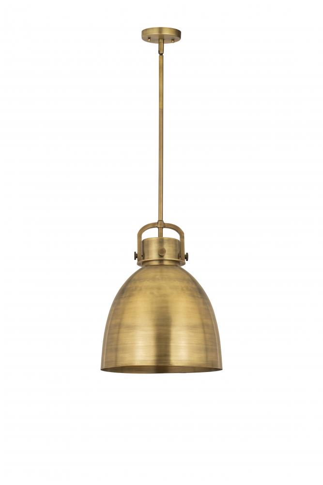 Newton Sphere - 1 Light - 14 inch - Brushed Brass - Multi Pendant