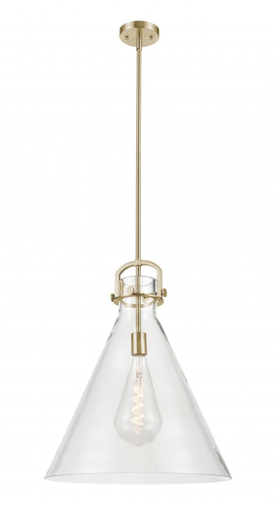 Newton Cone - 1 Light - 18 inch - Champagne Bronze - Pendant