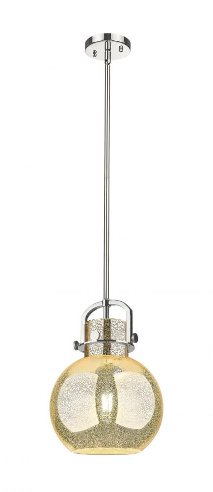 Newton Sphere - 1 Light - 10 inch - Polished Nickel - Mini Pendant