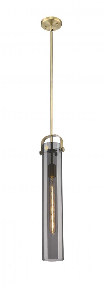 Pilaster - 1 Light - 5 inch - Brushed Brass - Pendant