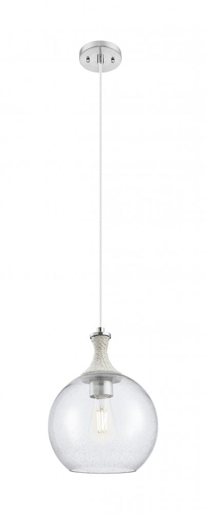 Astor - 1 Light - 10 inch - Brushed Satin Nickel - Cord hung - Mini Pendant