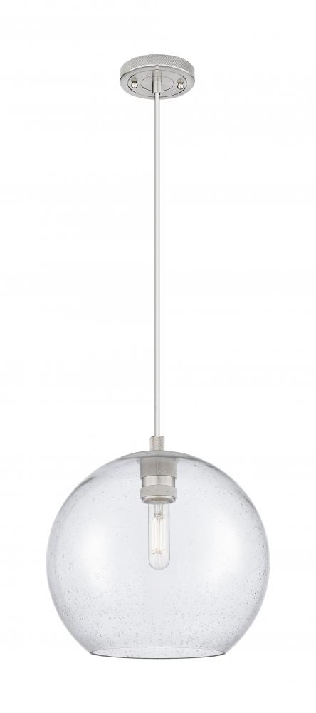 Crown Point - 1 Light - 10 inch - Satin Nickel - Pendant