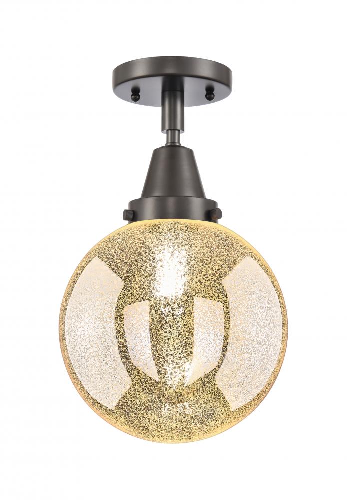 Beacon - 1 Light - 8 inch - Oil Rubbed Bronze - Semi-Flush Mount