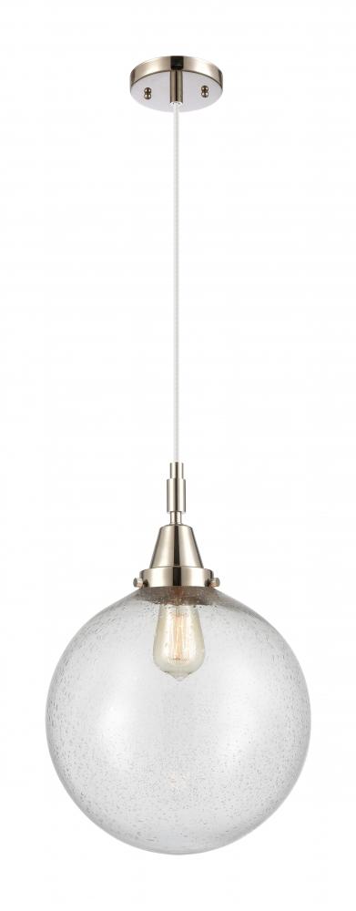 Beacon - 1 Light - 12 inch - Polished Nickel - Mini Pendant