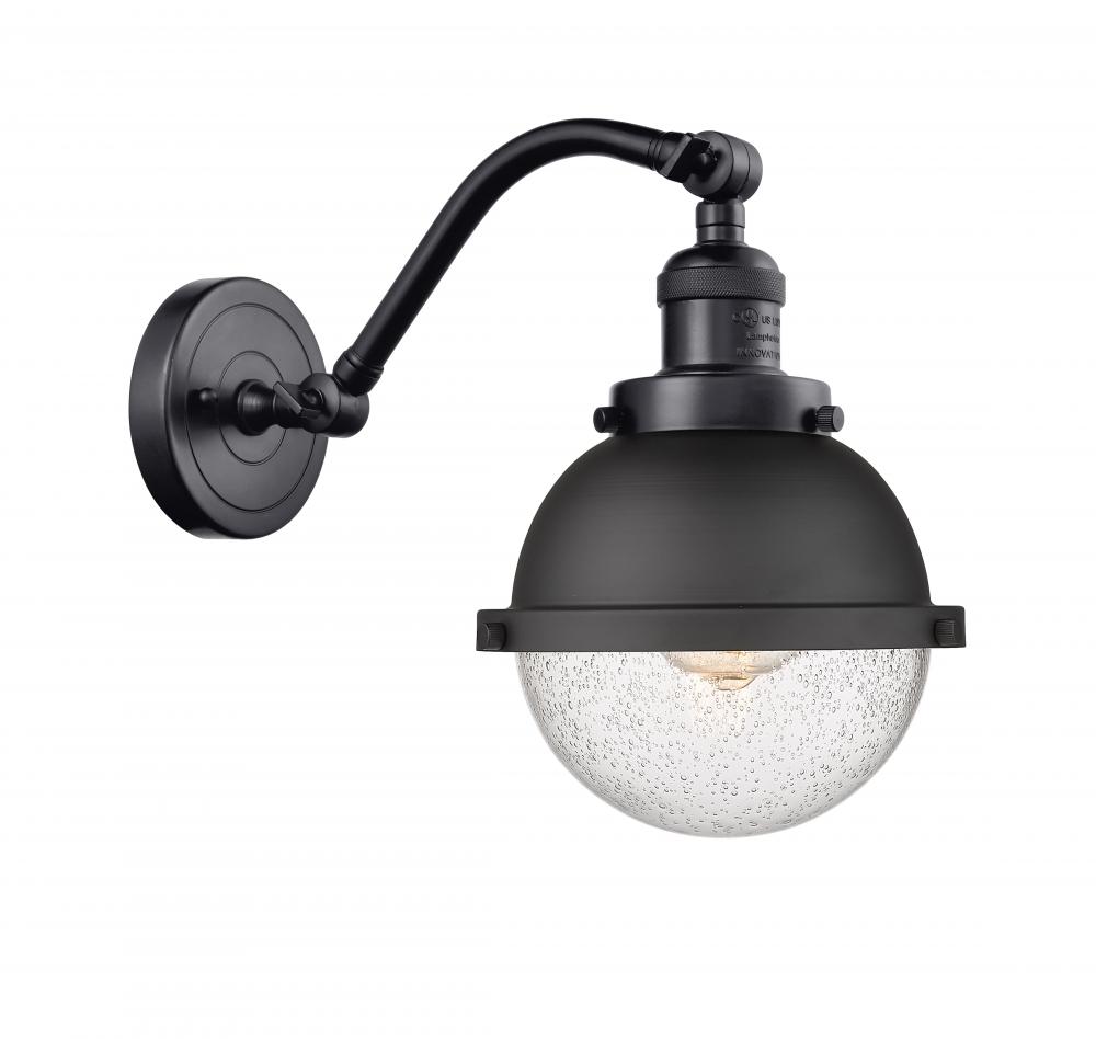 Hampden - 1 Light - 7 inch - Matte Black - Sconce