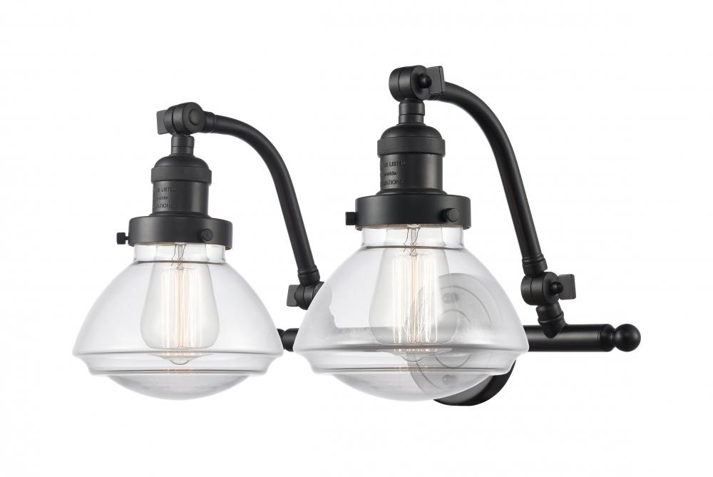 Olean - 2 Light - 19 inch - Oil Rubbed Bronze - Adjustable Bath Vanity Light