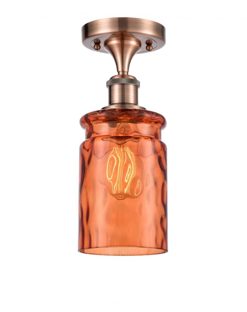 Candor 1 Light Semi-Flush Mount