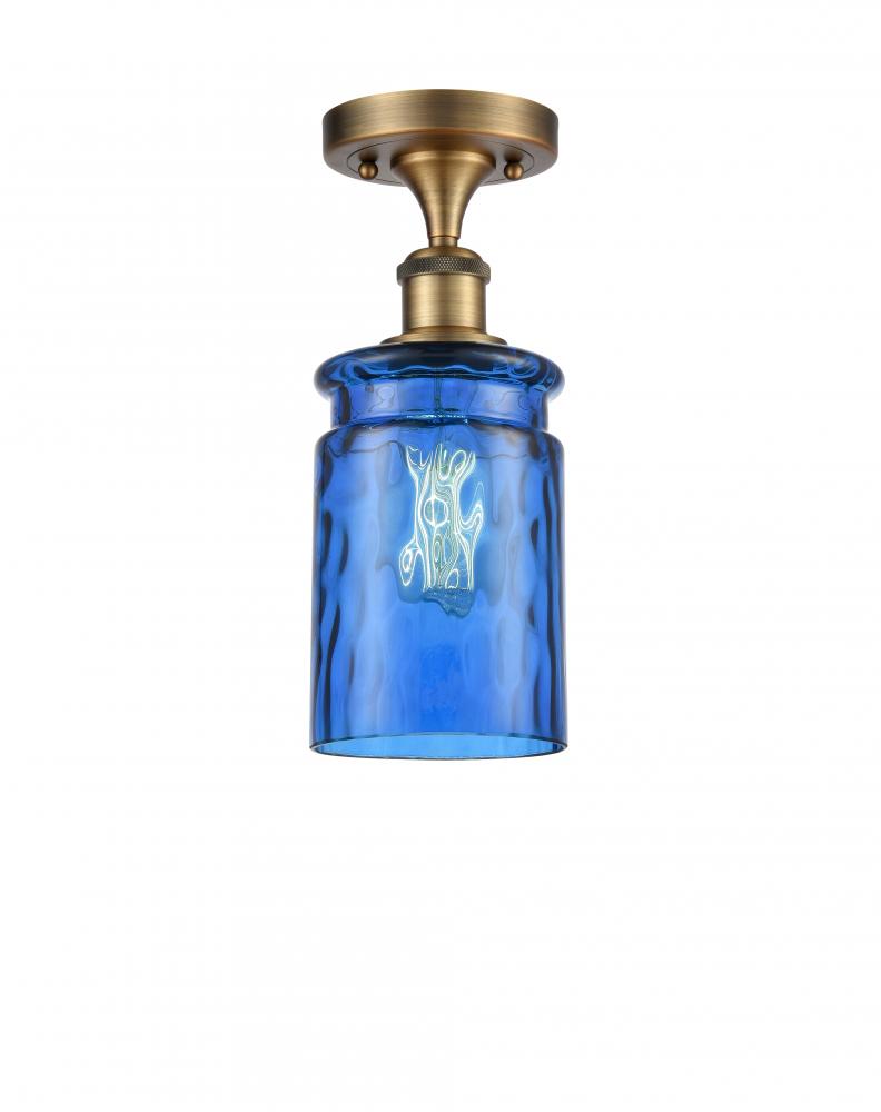 Candor 1 Light Semi-Flush Mount