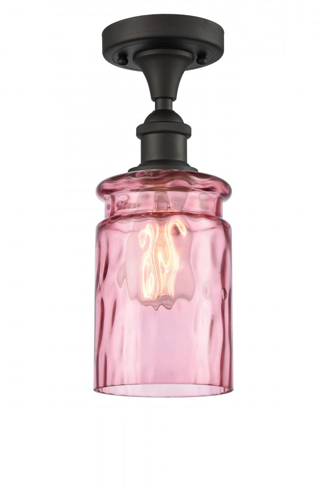 Candor 1 Light Semi-Flush Mount