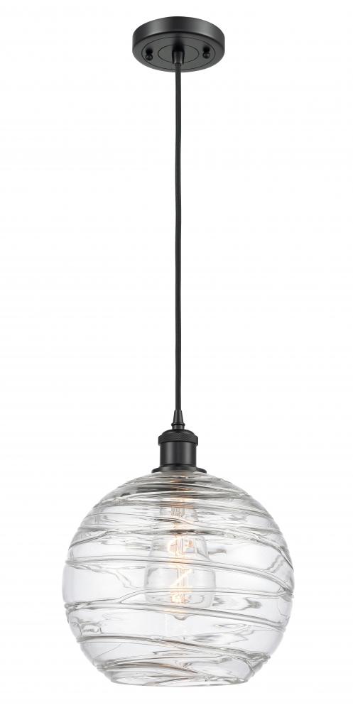 Large Twisted Swirl 1 Light Mini Pendant