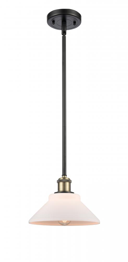 Orwell - 1 Light - 8 inch - Black Antique Brass - Mini Pendant