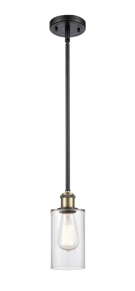 Clymer - 1 Light - 4 inch - Black Antique Brass - Mini Pendant