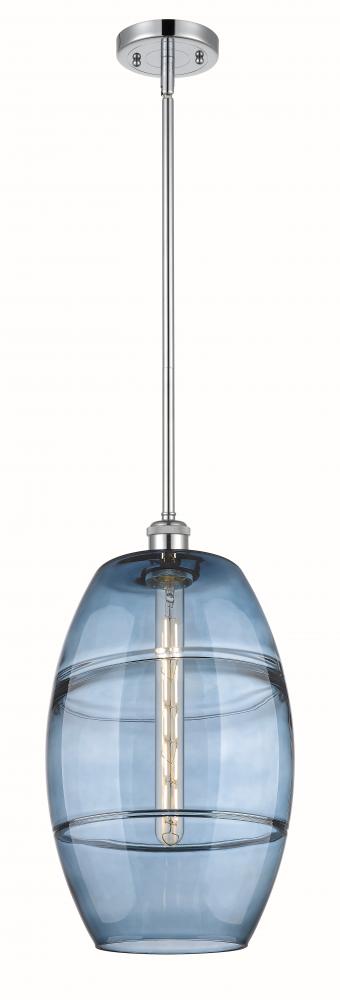 Vaz - 1 Light - 10 inch - Polished Chrome - Mini Pendant
