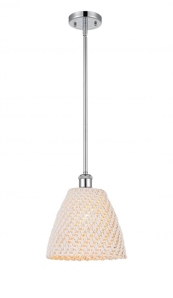 Bristol Natural - 1 Light - 6 inch - Polished Chrome - Mini Pendant