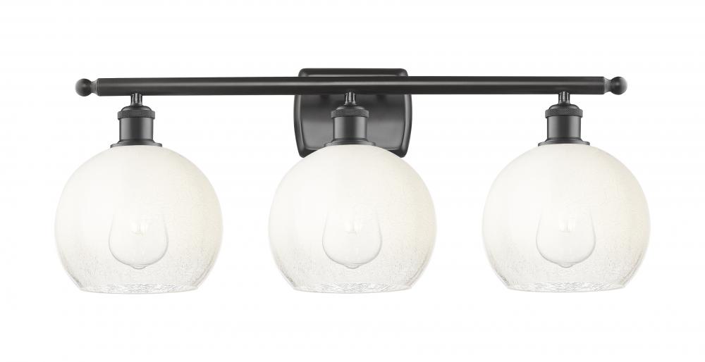 Brookhaven Globe - 3 Light - 28 inch - Oil Rubbed Bronze - Bath Vanity Light