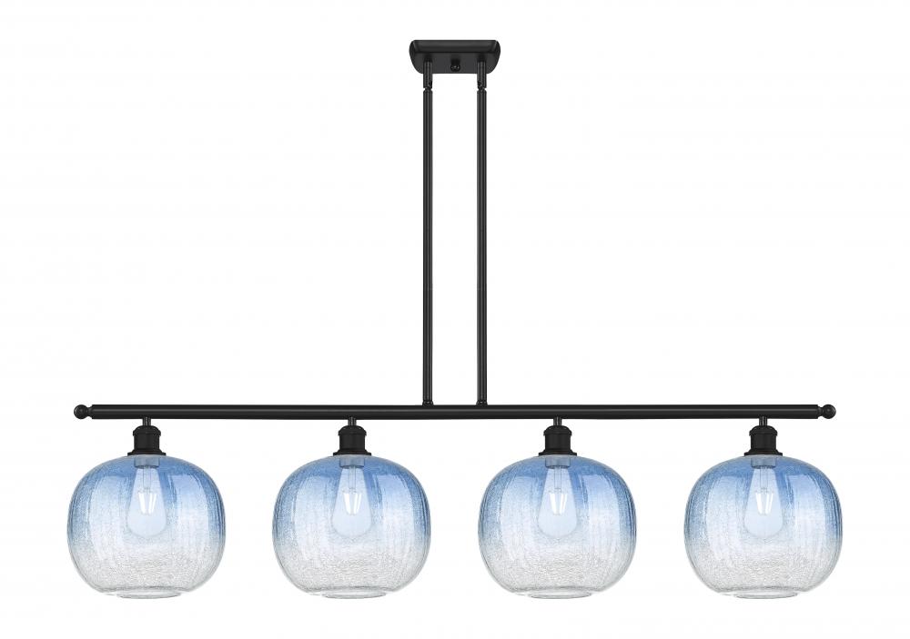 Brookhaven Sphere - 4 Light - 49 inch - Matte Black - Stem Hung - Island Light