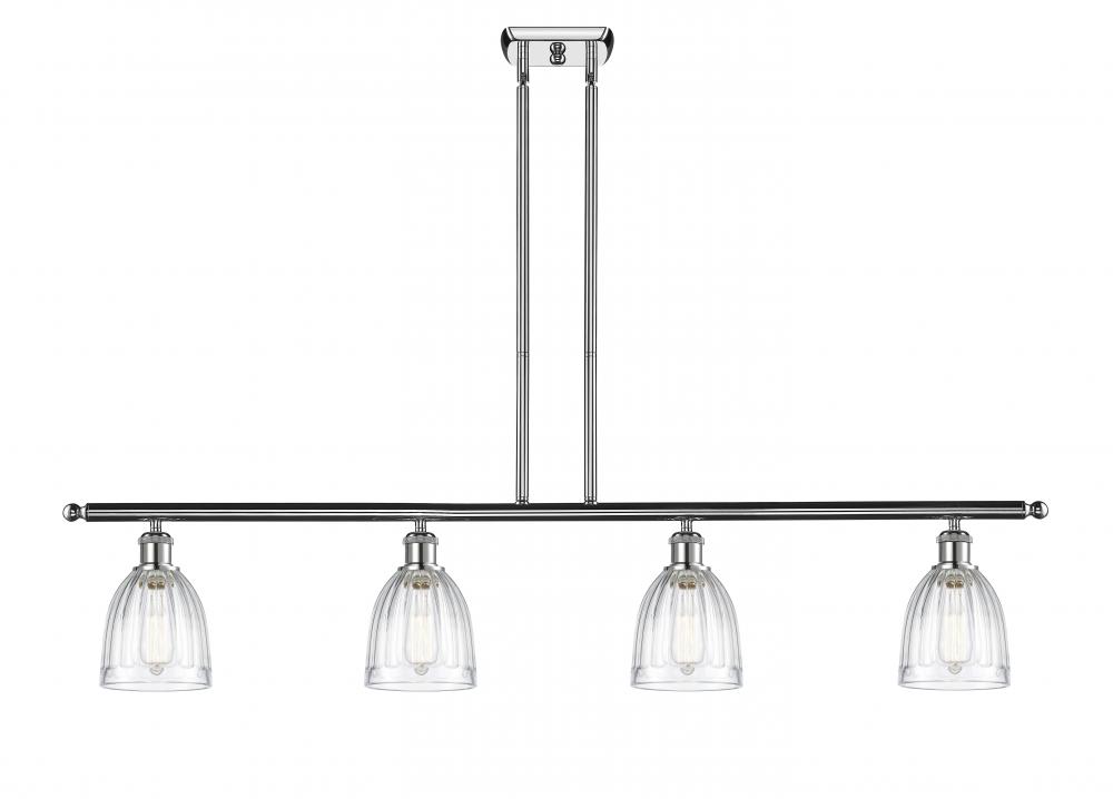 Brookfield - 4 Light - 48 inch - Polished Chrome - Stem hung - Island Light