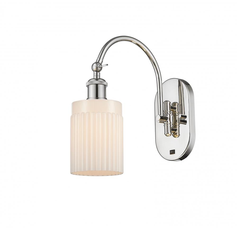 Hadley - 1 Light - 5 inch - Polished Nickel - Adjustable Swing Arm